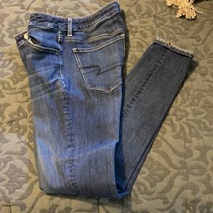 American Eagle High-rise Jeggings Sz 6 long
